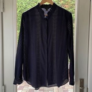 VGUC Ann Taylor Button Up Blouse